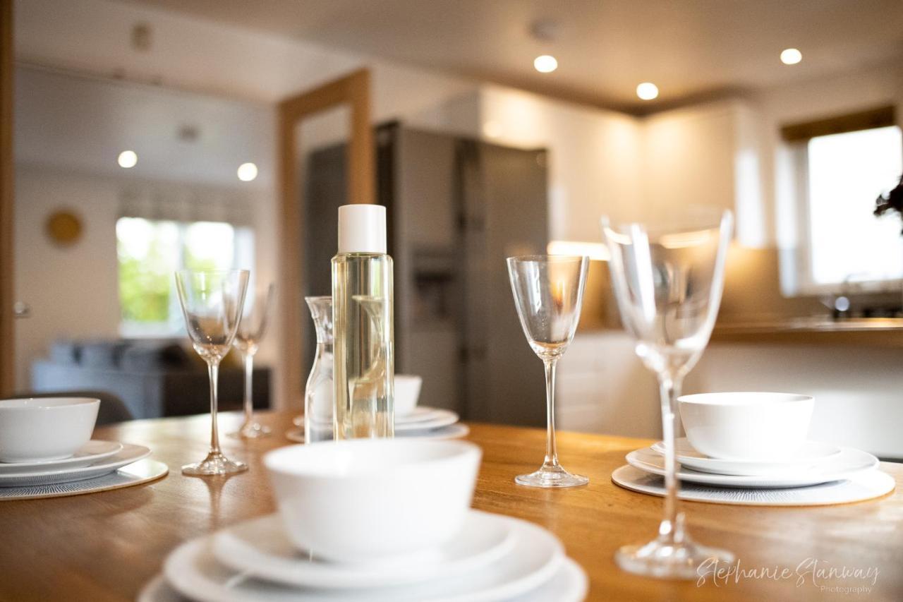 The Lookout, Modern Home From Home, Sleeps 5, With Private Parking & Outside Terrace St Ives Extérieur photo